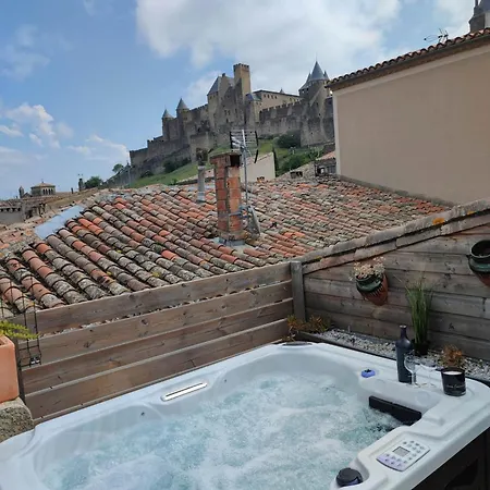 بيت للعطل La Terrasse Du Temps Jadis قرقشونه